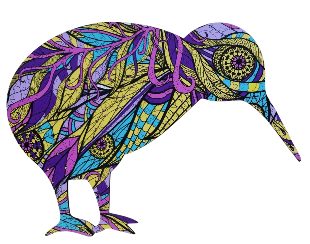 New zealand kiwi Bright vibrant colours
